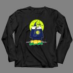 Indiana Pacers Snoopy Woodstock Halloween Moon Pumpkins 4 Long Sleeves