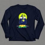 Indiana Pacers Snoopy Woodstock Halloween Moon Pumpkins 6 Long Sleeves