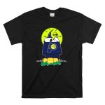 Indiana Pacers Snoopy Woodstock Halloween Moon Pumpkins T Shirt 6