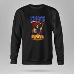 Indianapolis Colts Reaper Halloween Pumpkins Scythe 9 Sweatshirt