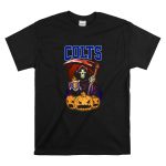Indianapolis Colts Reaper Halloween Pumpkins Scythe T Shirt 6
