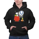 Indianapolis Colts Snoopy And Woodstock Football 2 Hoodie