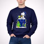 Indianapolis Colts Snoopy Christmas Peanuts Fan Holiday 3 Sweatshirt