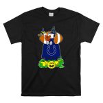 Indianapolis Colts Snoopy Witch Hat Football Halloween Pumpkin T Shirt 6