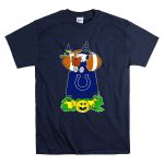 Indianapolis Colts Snoopy Witch Hat Football Halloween Pumpkin T Shirt 7