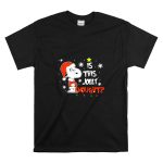 Is This Jolly Enough Snoopy Christmas Santa Hat Snowflakes Lights T Shirt 6 1.jpg