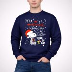 Its A Hallmark Christmas Movies And Coffee Kind Of Day Snoopy And Woodstock T Shirt 3 1.jpg