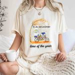 Its The Most Wonderful Time Of The Year Los Angeles Rams Snoopy Autumn T Shirt 7