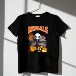 Jack Skellington Bengals Halloween Cincinnati Football Pumpkins 1 T Shirt