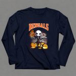 Jack Skellington Bengals Halloween Cincinnati Football Pumpkins 6 Long Sleeves