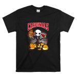 Jack Skellington Cardinals Halloween Arizona Pumpkin Football T Shirt 6