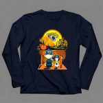 Jacksonville Jaguars Halloween Snoopy Charlie Brown Pumpkin Moon 6 Long Sleeves