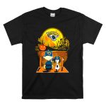 Jacksonville Jaguars Halloween Snoopy Charlie Brown Pumpkin Moon T Shirt 6