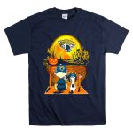 Jacksonville Jaguars Halloween Snoopy Charlie Brown Pumpkin Moon T Shirt 7