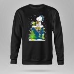 Jacksonville Jaguars Snoopy Christmas Peanuts Fan Holiday 9 Sweatshirt