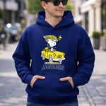 Jacksonville Jaguars Snoopy Driving Car with Woodstock 8 Hoodie