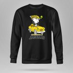 Jacksonville Jaguars Snoopy Driving Car with Woodstock 9 Sweatshirt