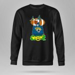 Jacksonville Jaguars Snoopy Halloween Witch Pumpkin Football House 9 Sweatshirt