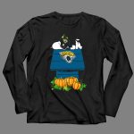 Jacksonville Jaguars Snoopy Pumpkin Halloween Peanuts NFL Football 4 Long Sleeves