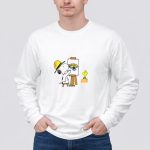 Jacksonville Jaguars Snoopy Woodstock Painting 4 Long Sleeves