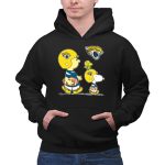 Jacksonville Jaguars Snoopy and Peanuts Football 2 Hoodie