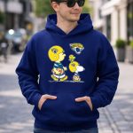Jacksonville Jaguars Snoopy and Peanuts Football 8 Hoodie