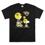 Jacksonville Jaguars Snoopy and Peanuts Football T Shirt 6