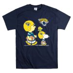 Jacksonville Jaguars Snoopy and Peanuts Football T Shirt 7
