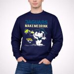 Jaguars Make Me Drink Snoopy For Jacksonville Jaguars Fans 3 Sweatshirt