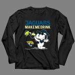 Jaguars Make Me Drink Snoopy For Jacksonville Jaguars Fans 4 Long Sleeves