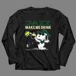 Jazz Make Me Drink Snoopy Utah Jazz Basketball Fans 4 Long Sleeves