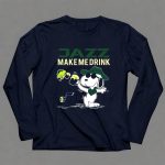 Jazz Make Me Drink Snoopy Utah Jazz Basketball Fans 6 Long Sleeves