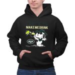Jets Make Me Drink Snoopy And Woodstock New York Fans 2 Hoodie