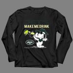 Jets Make Me Drink Snoopy And Woodstock New York Fans 4 Long Sleeves