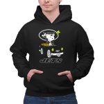 Jets Snoopy Woodstock Driving Car NY 2 Hoodie