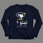 Jets Snoopy Woodstock Driving Car NY 6 Long Sleeves
