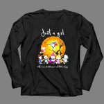 Just A Girl Who Love Halloween And Toronto Blue Jays 4 Long Sleeves.jpg