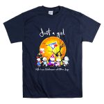 Just A Girl Who Love Halloween And Toronto Blue Jays T Shirt 7.jpg