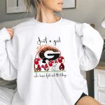 Just a Girl Who Loves Fall and Bulldogs Georgia Snoopy Football 9 Sweatshirt.jpg