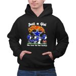 Just a Girl Who Loves Fall and Dallas Cowboys Peanuts Snoopy 2 Hoodie