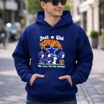 Just a Girl Who Loves Fall and Dallas Cowboys Peanuts Snoopy 8 Hoodie