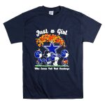 Just a Girl Who Loves Fall and Dallas Cowboys Peanuts Snoopy T Shirt 7