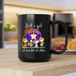 Just a Girl Who Loves Fall and Houston Astros Snoopy Peanuts Baseball Scene 2 mug.jpg
