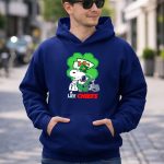 KC Chiefs St Patricks Day LIV Snoopy Shamrock 8 Hoodie