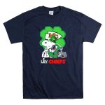 KC Chiefs St Patricks Day LIV Snoopy Shamrock T Shirt 7