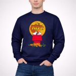 KISS Snoopy Halloween Pumpkin Moon Scene 3 Sweatshirt.jpg