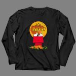 KISS Snoopy Halloween Pumpkin Moon Scene 4 Long Sleeves.jpg