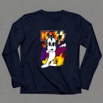 KISS Snoopy Peanuts Mashup with Flames and Comic 6 Long Sleeves.jpg