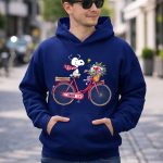 Kansas City Chiefs Snoopy Bicycle Flowers 8 Hoodie
