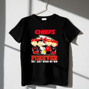 Kansas City Chiefs Snoopy Friends Forever Not Just When 1 T Shirt
